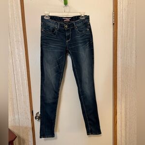 Classic Dark Blue Women's Skinny Jeans